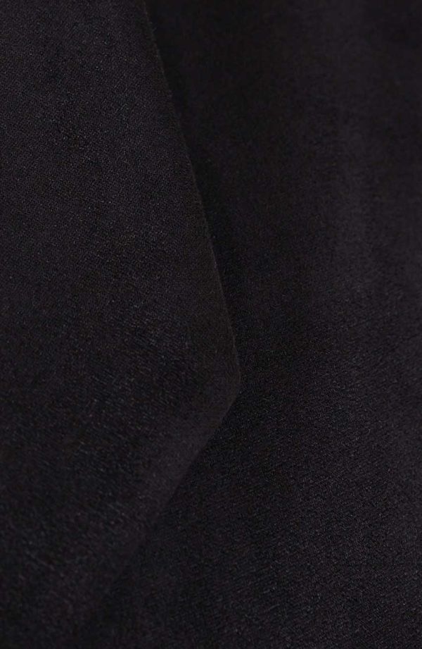Palton negru cu buzunare